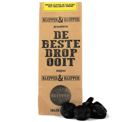 Klepper & Klepper Honing: The Best Honey flavoured Dutch Black Liquorice - De Beste drop Ooit
