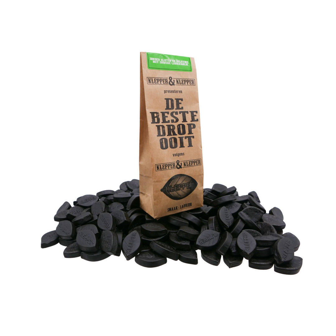 Klepper Klepper Laurier Bay Leaf Flavoured Dutch Black Liquorice klepper-klepper-laurier-bay-leaf-flavoured-dutch-black-liquorice