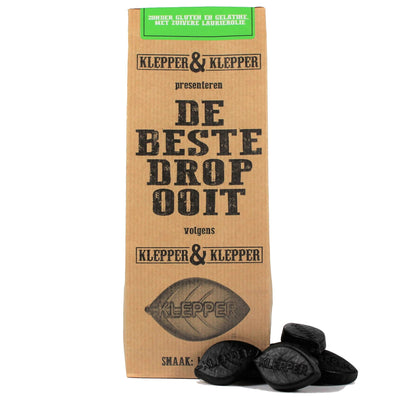 Klepper & Klepper Laurier: Bay Leaf flavoured Dutch Black Liquorice - liquorice heaven - De Beste Drop Ooit