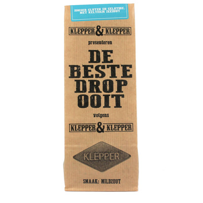 Klepper & Klepper Mildzout: Mildly Salty Dutch Black Liquorice - Liquorice Heaven - De Beste Drop Ooit