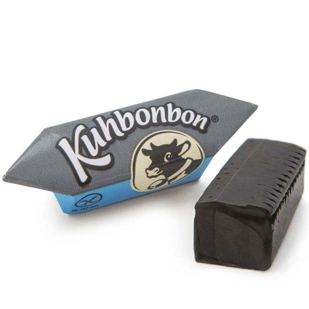 Kuhbonbon Lakritz - Salmiak Liquorice Caramels - 200g bag