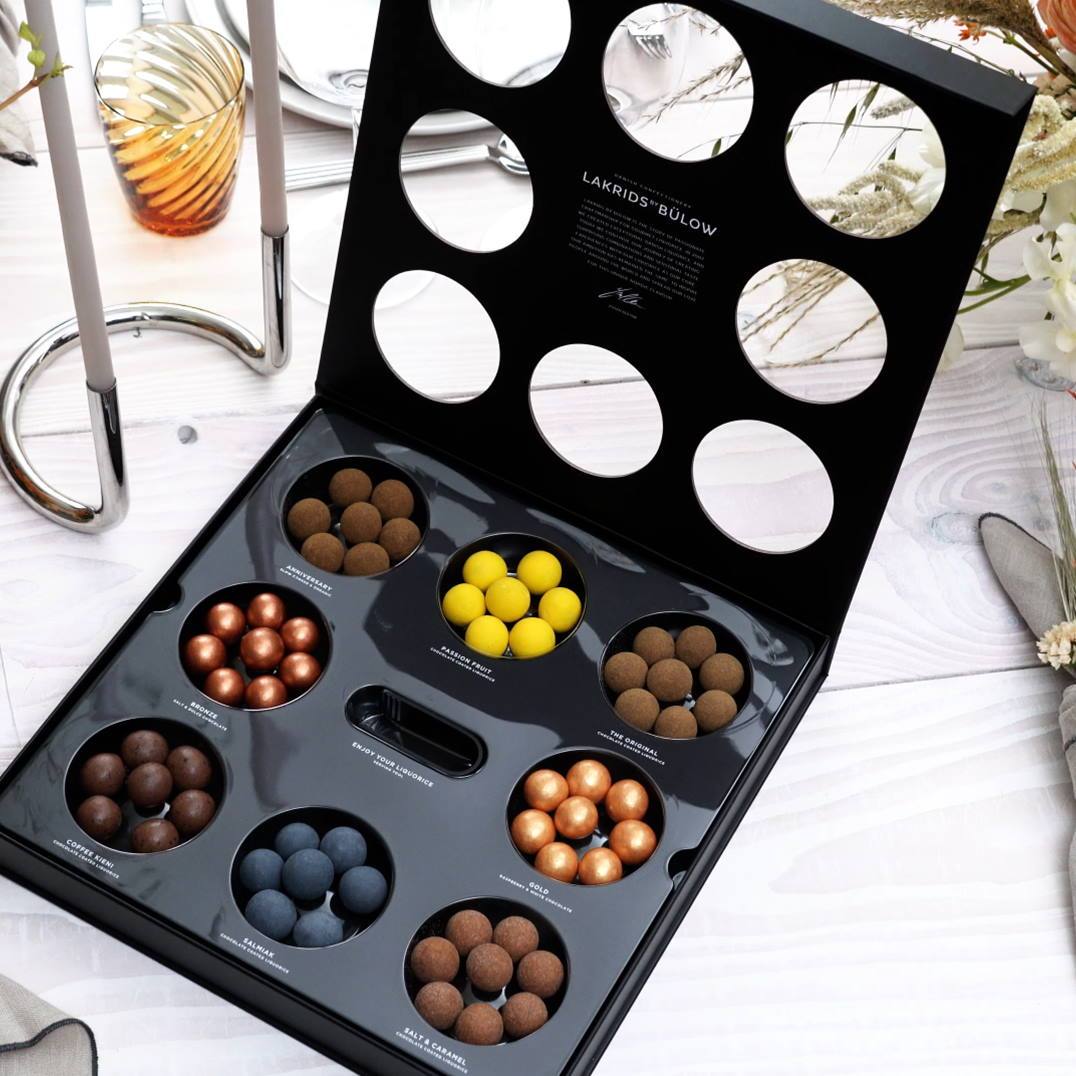 Lakrids Chocolate Coated Liquorice Gift Selection Box