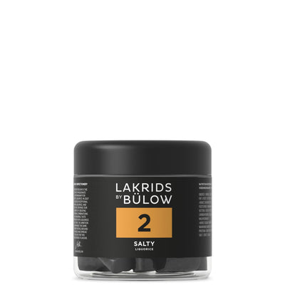 Lakrids Liquorice 2 - Salty Liquorice-Lakrids by Bülow-150g-Lakrids by Bülow