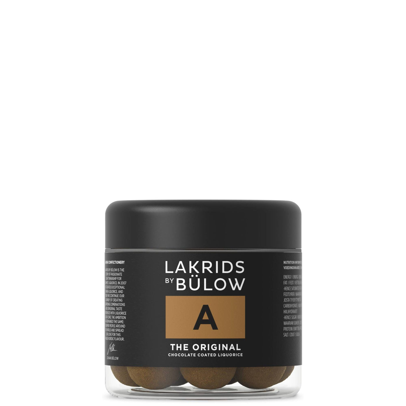 Lakrids Liquorice A - Sweet Liquorice & Belgian Milk Chocolate-Lakrids by Bülow-125g-Lakrids by Bülow