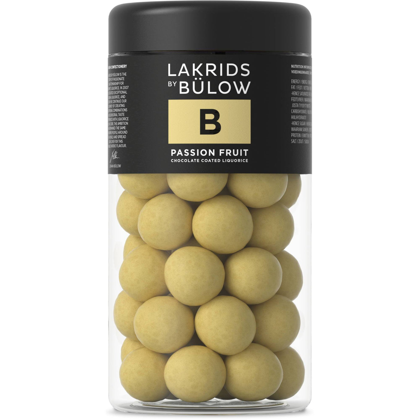 Lakrids Liquorice B - Passion Fruit & Belgian White Chocolate-Lakrids by Bülow-295g-Lakrids by Bülow