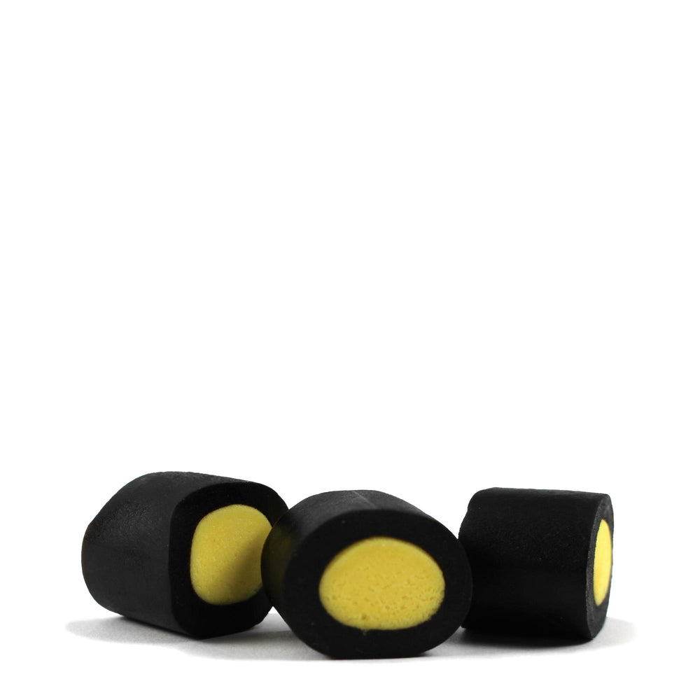 Lemon Cream Rocks – Fondant Filled Sweet Liquorice Tubes