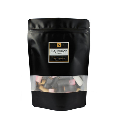 Liquorice Rock Mix | Fruit Mounties, Caramel Sticks, Rockies & Salmiak Rocks-250g-Liquorice Heaven