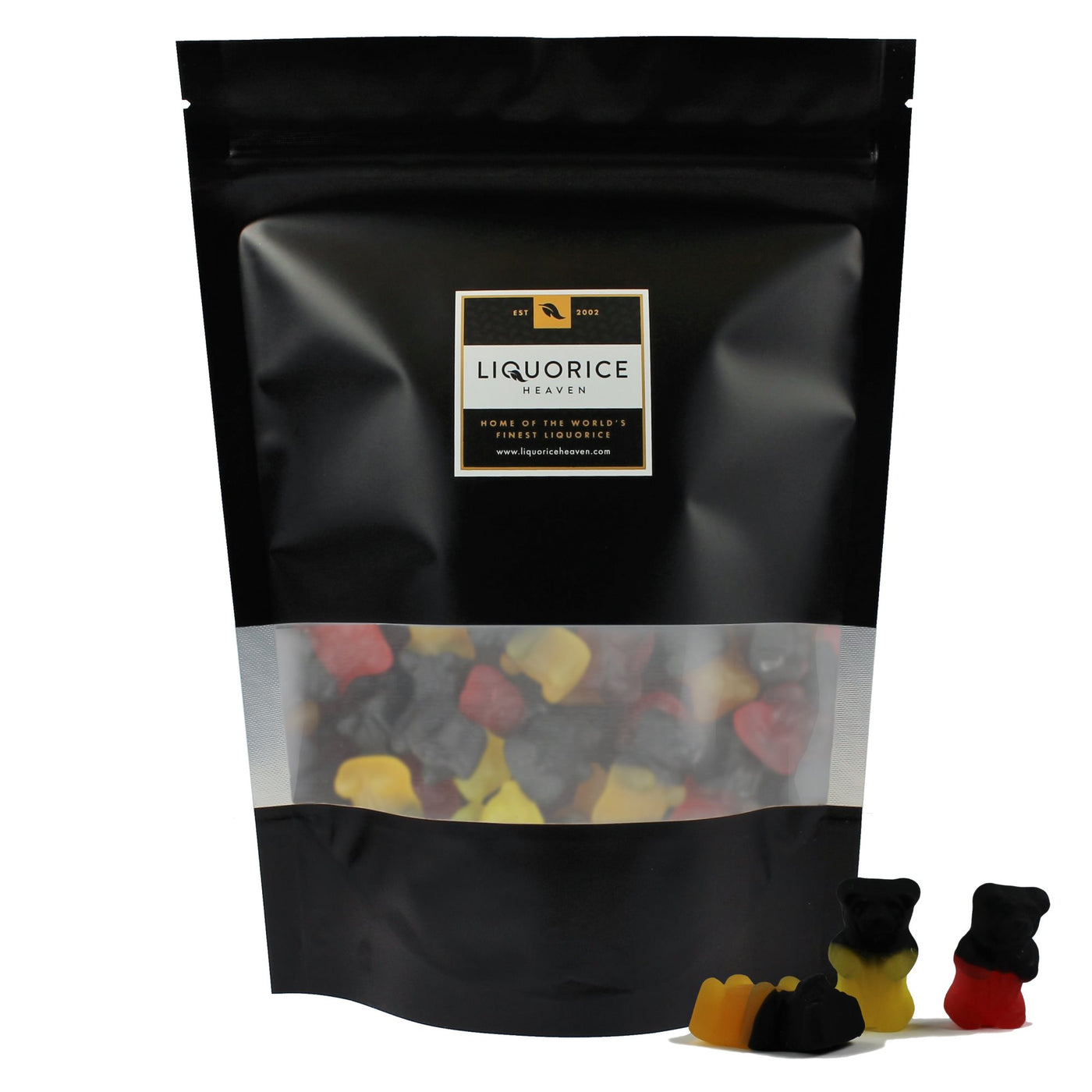 Neon Bears - Dutch Liquorice Fruit Gums | Gluten Free Sweets