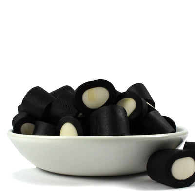 Peppermint Cream Rocks – Fondant Filled Sweet Liquorice Tubes