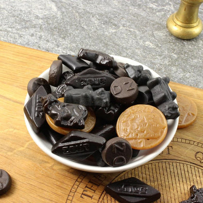 Salmiak Dutch Liquorice Mix - Salty Liquorice Sweets-250g-Liquorice Heaven