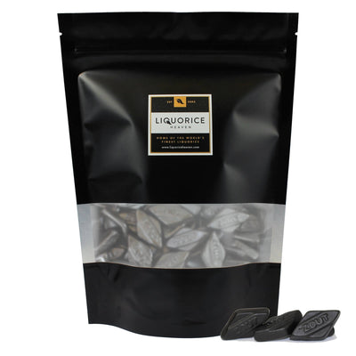 Schuinzout - Salty Dutch Liquorice Diamonds - Gluten Free Sweets-500g-Liquorice Heaven