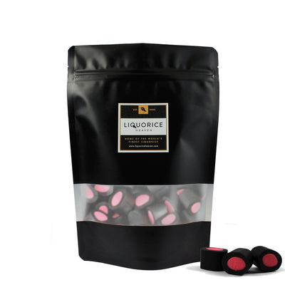 Strawberry Cream Rocks – Fondant Filled Sweet Liquorice Tubes