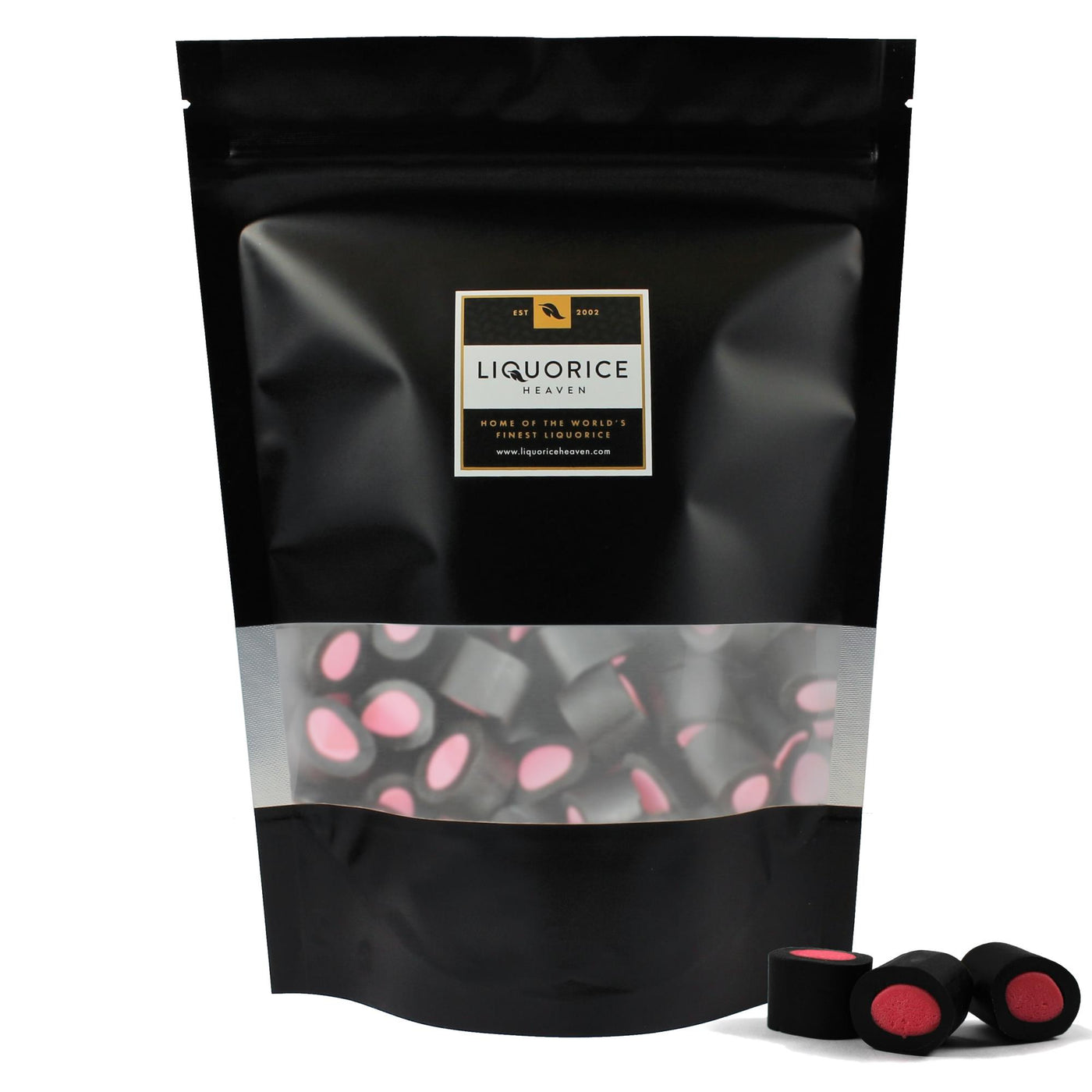 Strawberry Cream Rocks – Fondant Filled Sweet Liquorice Tubes