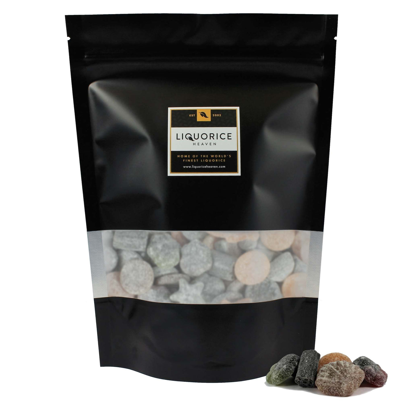 Swedish Salty Liquorice & Fruity Wine Gum Mix - Malaco Gott & Blandat