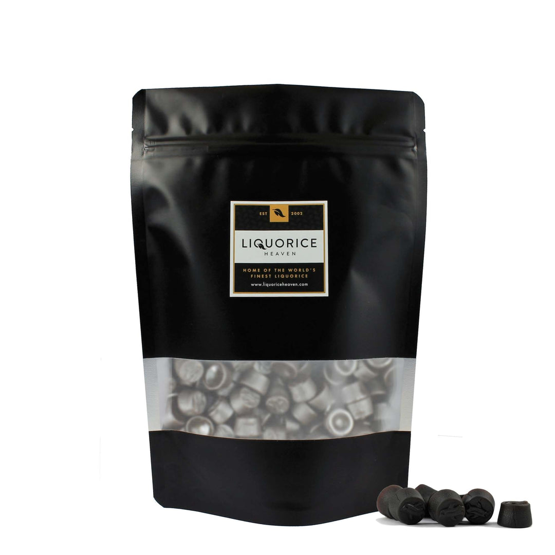 Toms Pingvin Salt Pastiller – Extra Strong & Salty Hard Liquorice