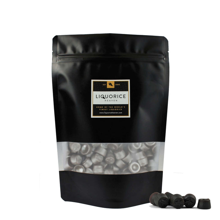 Toms Pingvin Salt Pastiller – Extra Strong & Salty Hard Liquorice