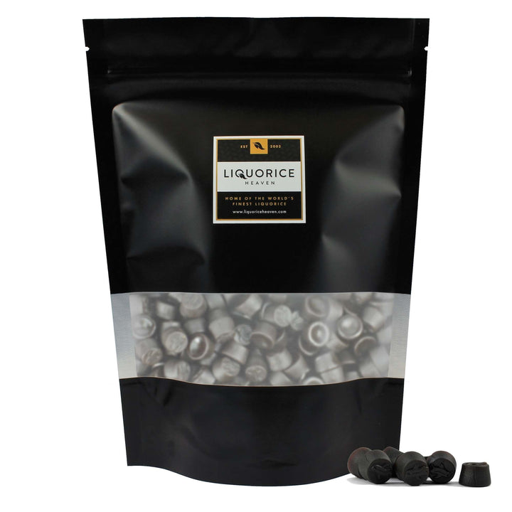 Toms Pingvin Salt Pastiller – Extra Strong & Salty Hard Liquorice
