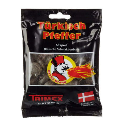 Turkish Pepper – Hard & Spicy Liquorice With A Salmiak Powder Core