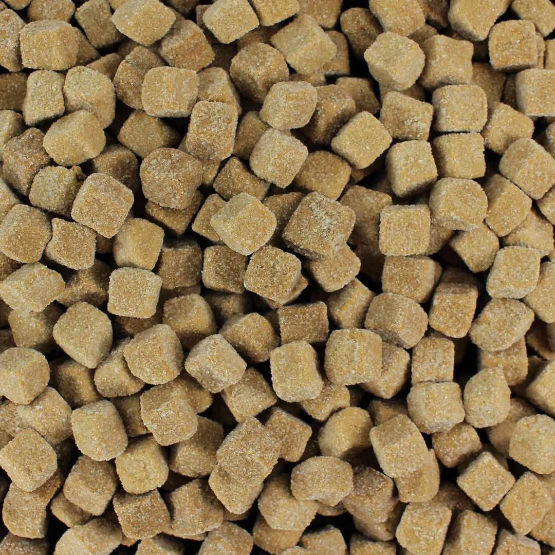 Zoute griotten – Soft Sugar Coated Dutch Mildly Salty Liquorice Cubes